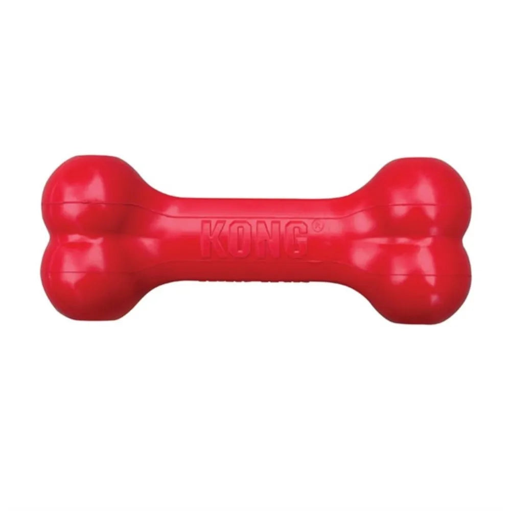 KONG Goodie Bone - Durable Rubber Treat Dispensing Dog Toy