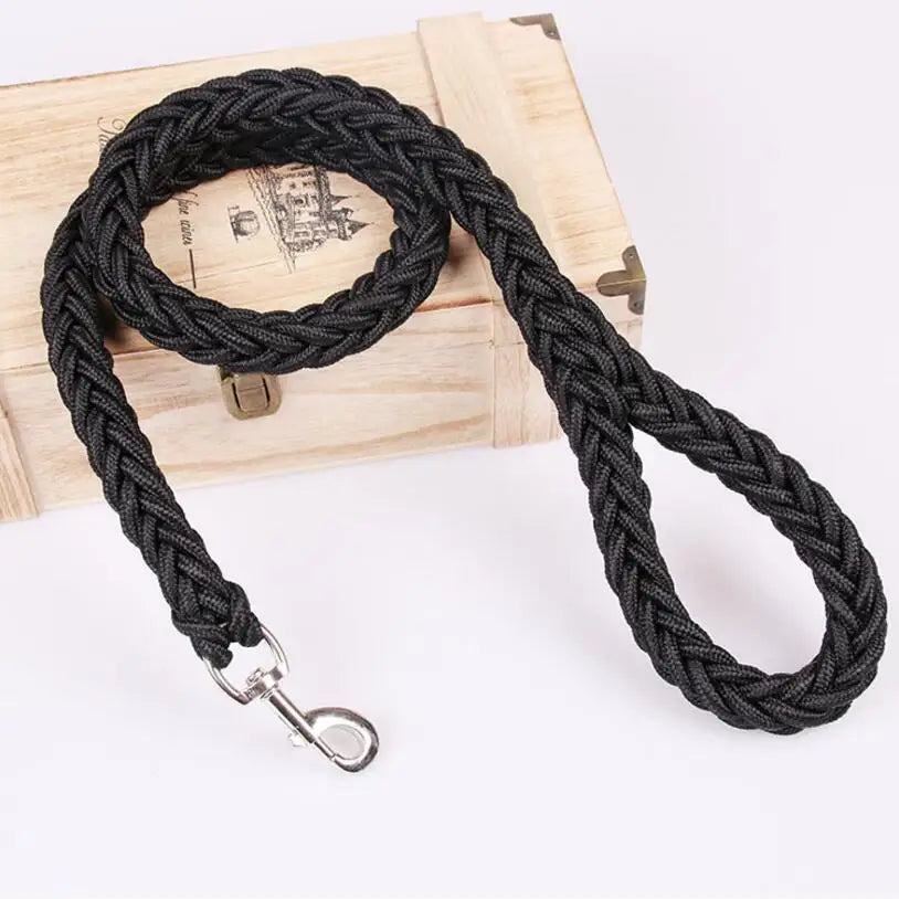 1.2M Durable Nylon Dog Leash with Iron Buckle for Large Breeds