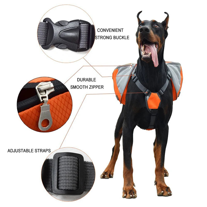 TAILUP Dog Saddlebag – Travel Backpack for All Dog Sizes