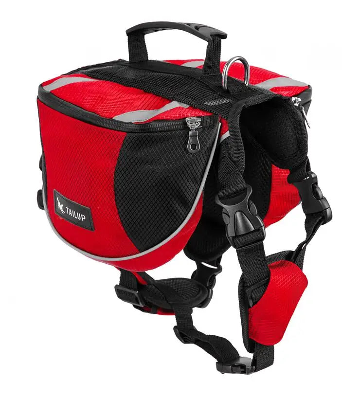 TAILUP Dog Saddlebag – Travel Backpack for All Dog Sizes