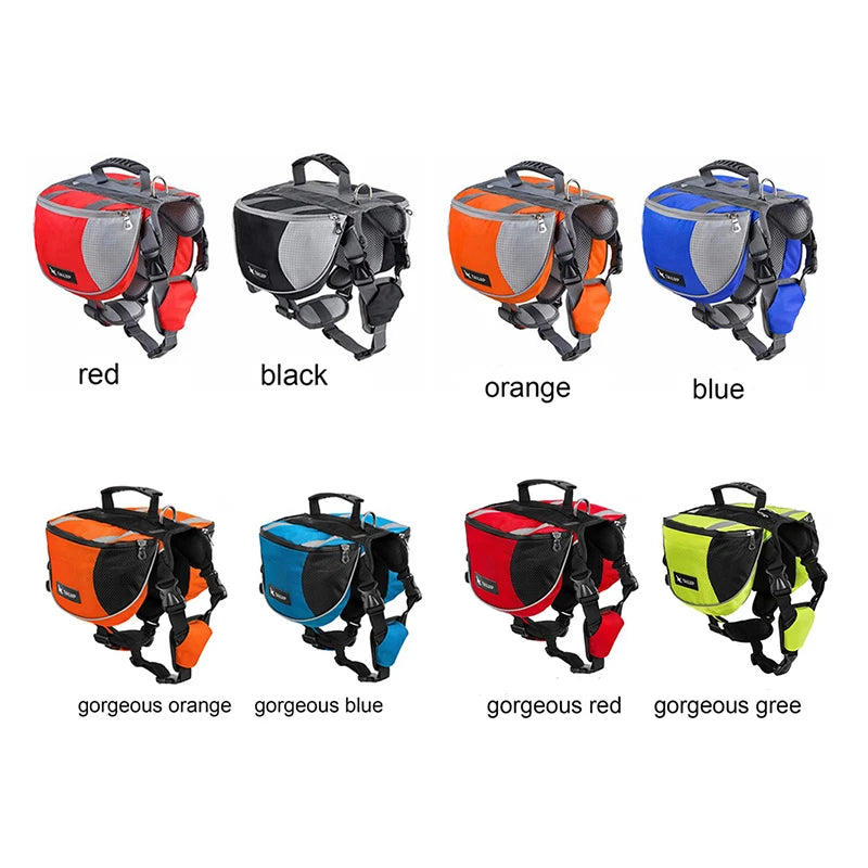 TAILUP Dog Saddlebag – Travel Backpack for All Dog Sizes