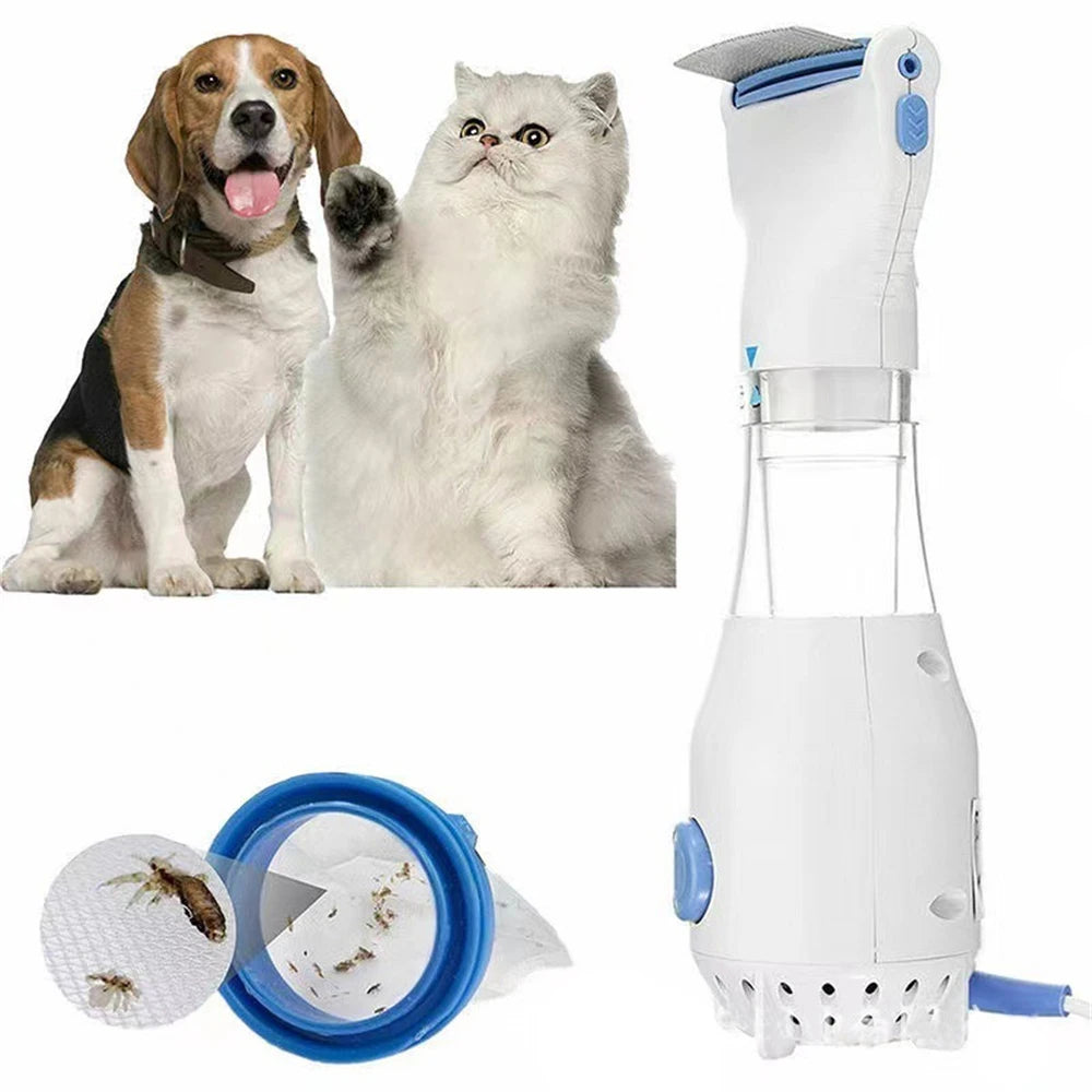 Multifunctional Electric Lice & Flea Removal Comb for Pet Grooming