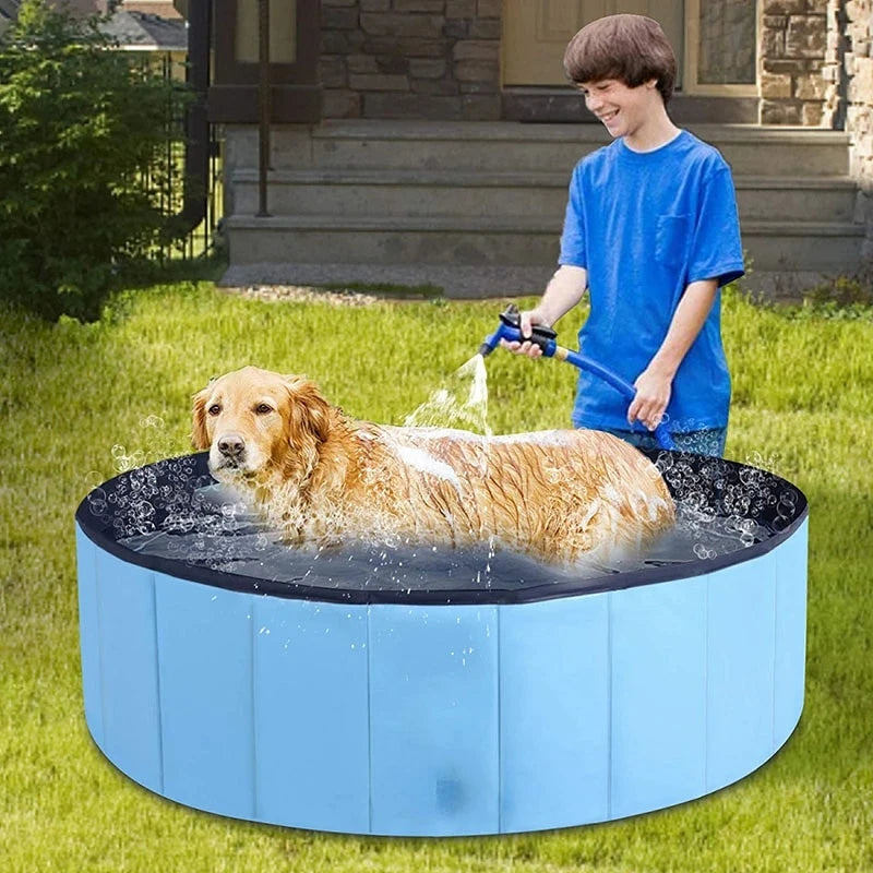 Collapsible Foldable Dog Bath Tub - Perfect Pool for Pets