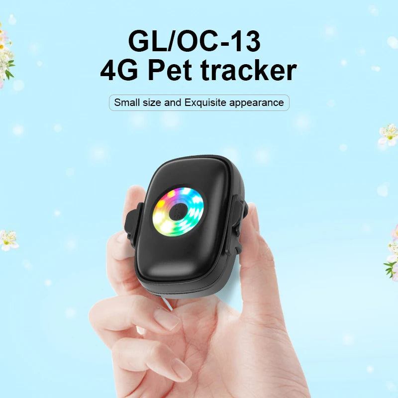 4G GPS Pet Tracker Collar - Smart Locator & Health Monitor