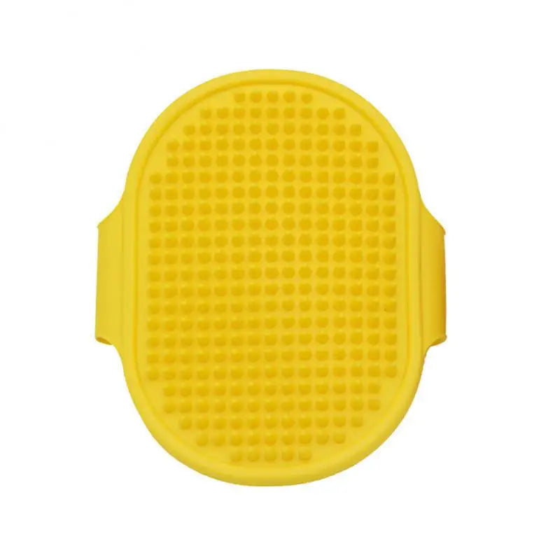 Soft Rubber Pet Brush – Silicone Bath Comb for Dogs and Cats